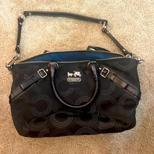Coach signature shoulder bag vintage